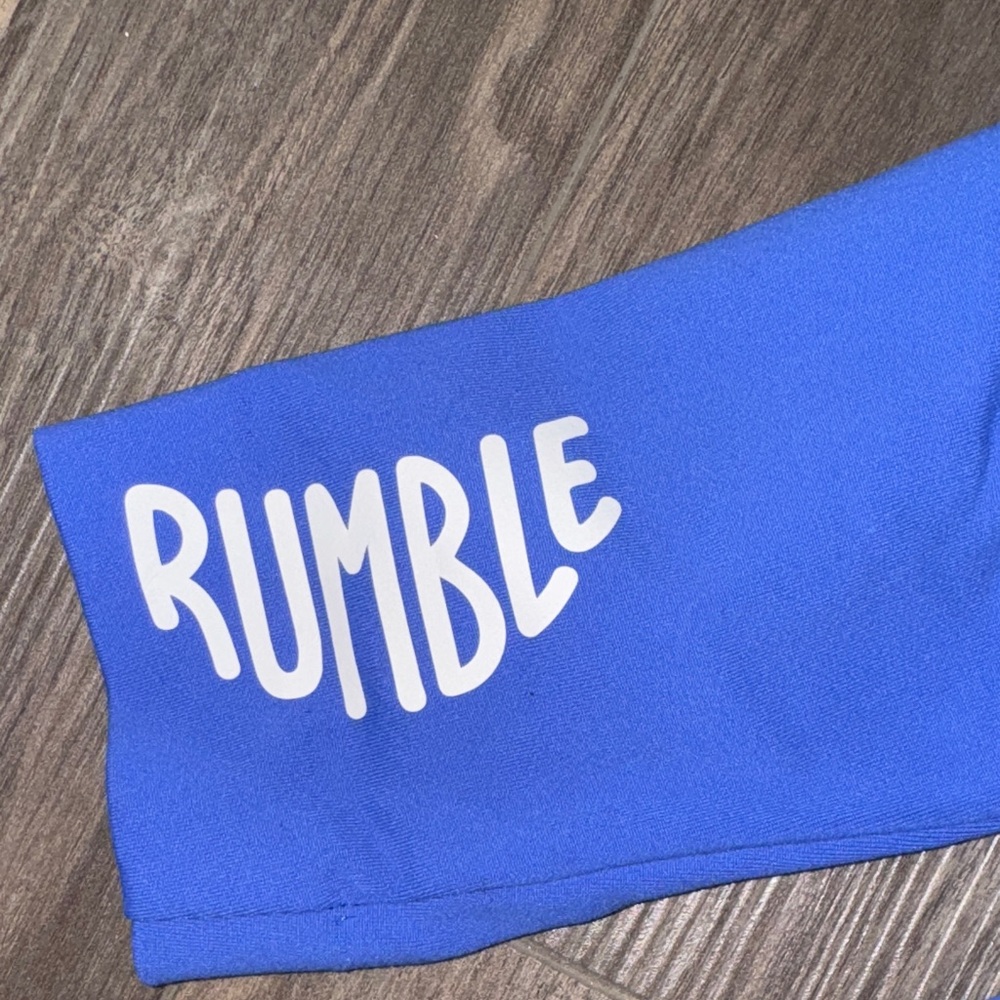 Blue Rumble Leggings - Picture 4 of 4